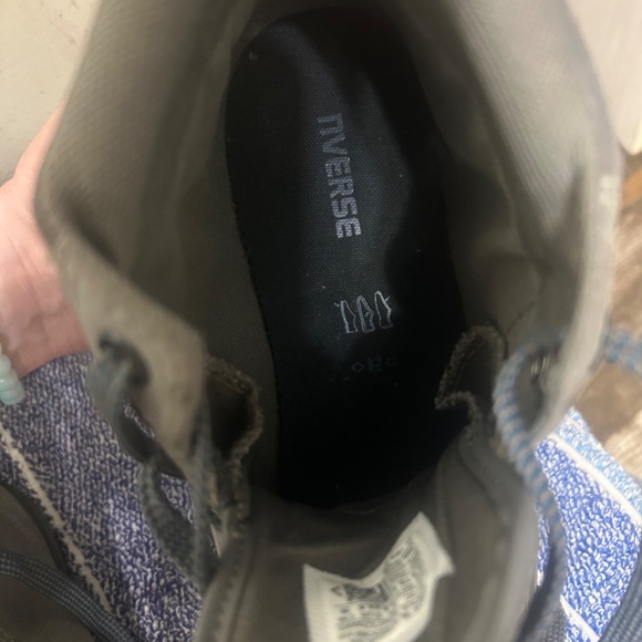 Gray Converse All Star/Chuck Taylor High Tops - Picture 10 of 16